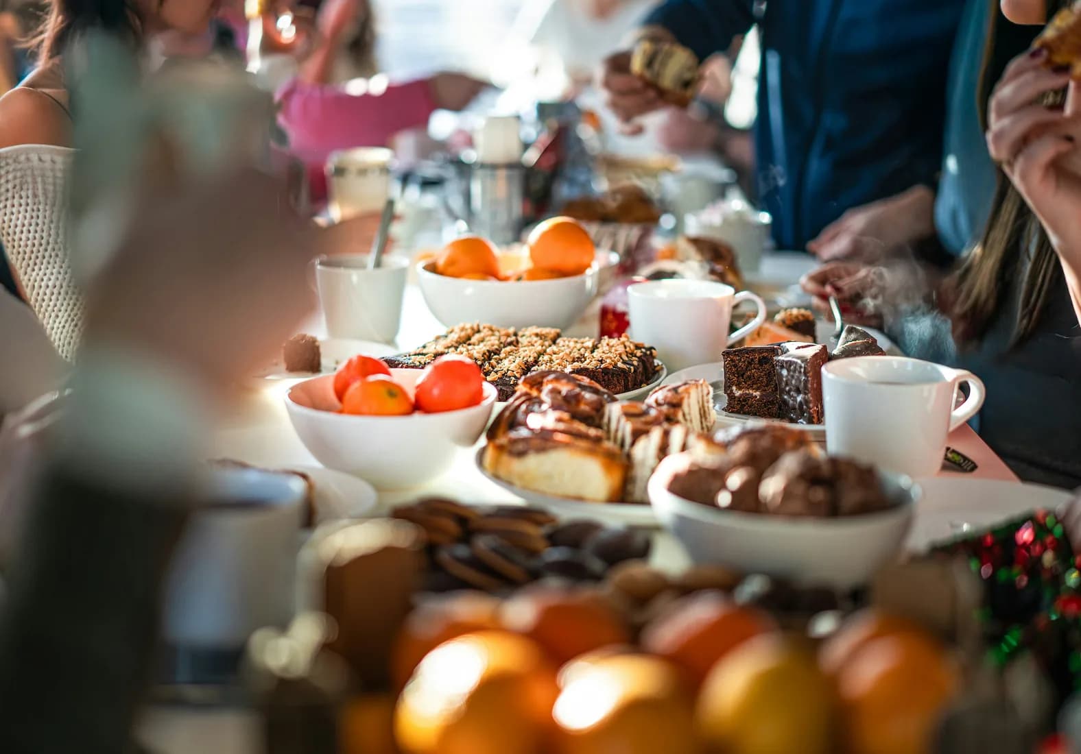 A hosted corporate breakfast on the Isle of Wight
